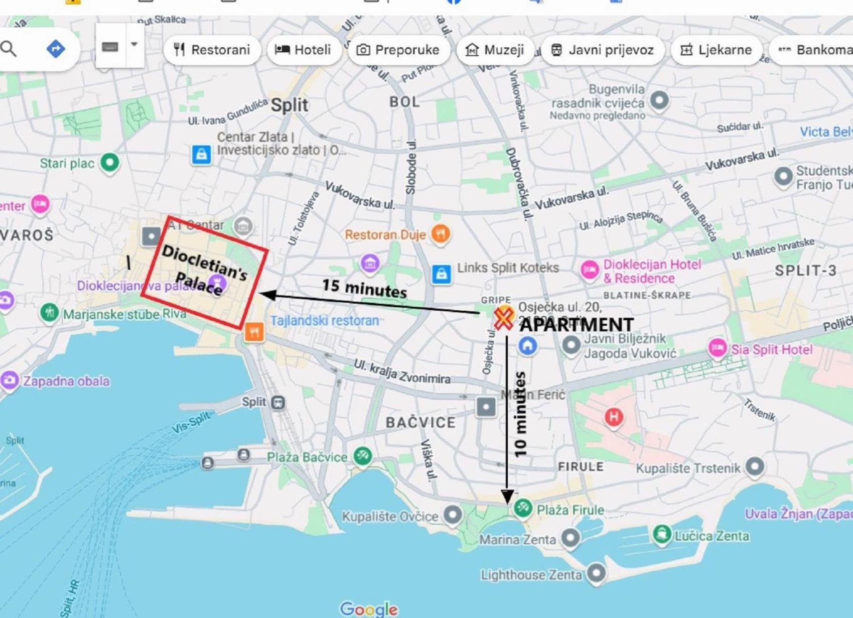 Two Spalatina Appartement Split